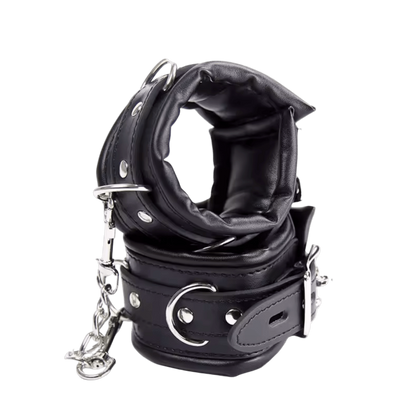 Leather Ankle Cuffs