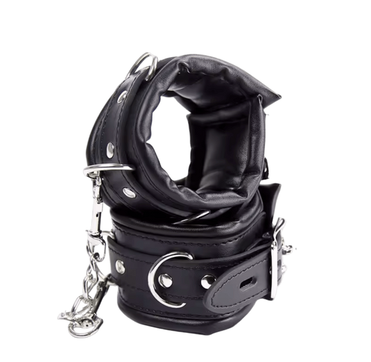 Leather Ankle Cuffs