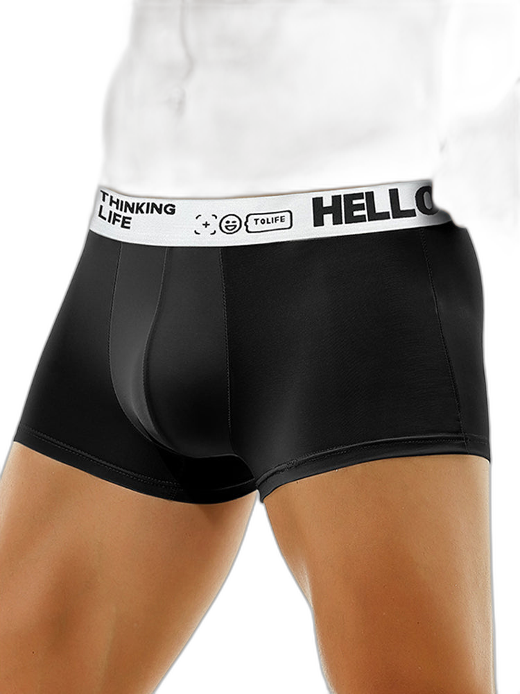 Men’s Silky Thin Pouch Trunks