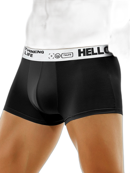 Men’s Silky Thin Pouch Trunks