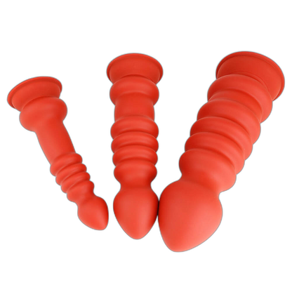 Pili – Ribbed Butt Plug – Dual Density Anal Expander