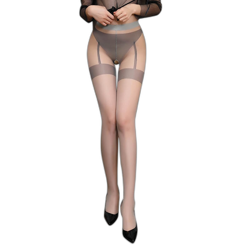 Lace Thigh High Stockings + Suspender Garter Belt