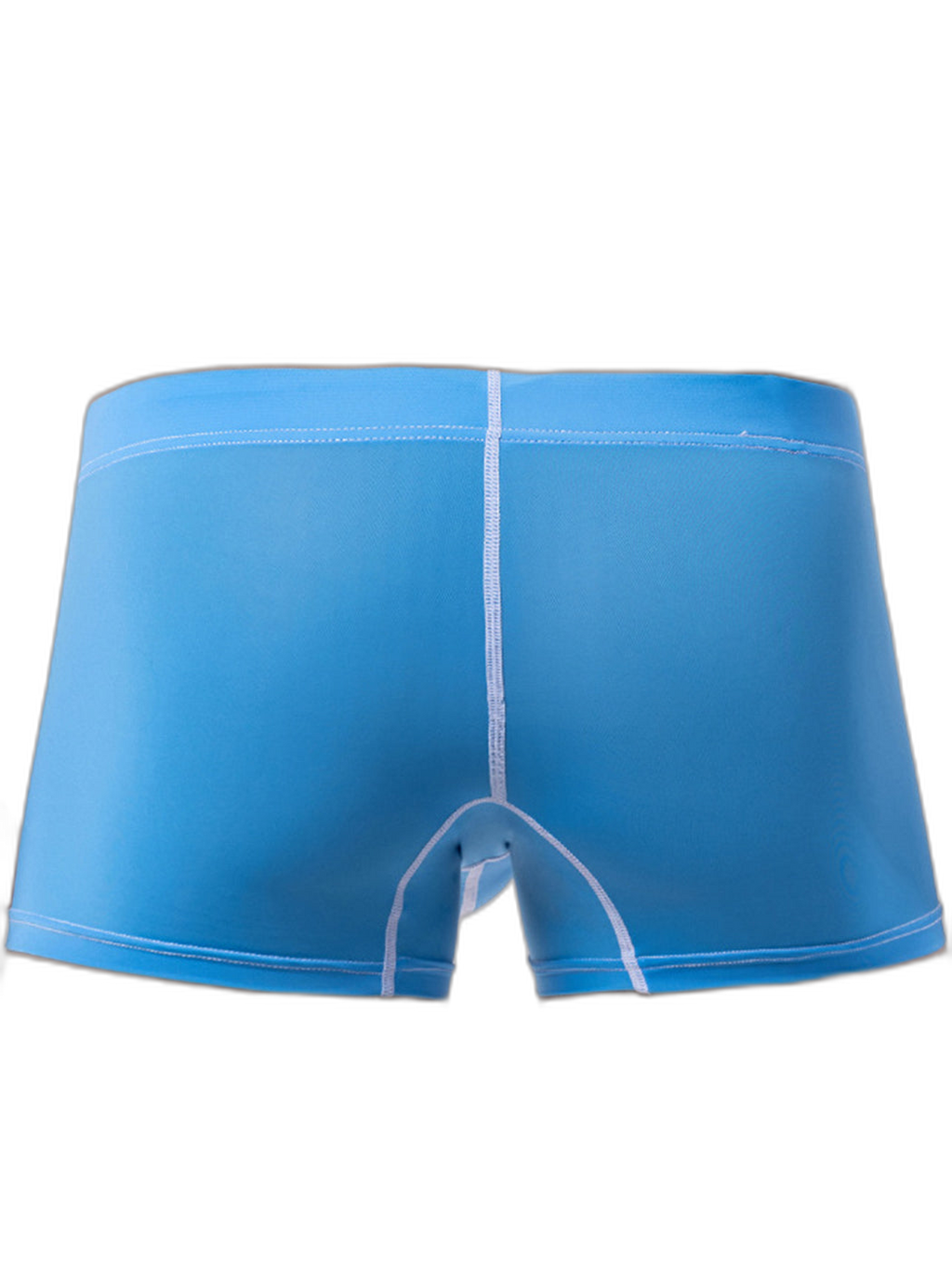 3 Pack Men's Large Pouch Contrast Binding Trunks