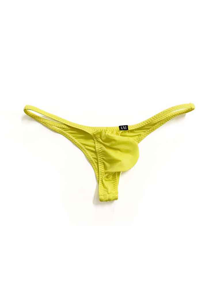 Men's Sexy Half Wrapped Hip Thin Strap Briefs
