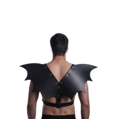 Gothic Bat Wing Harness