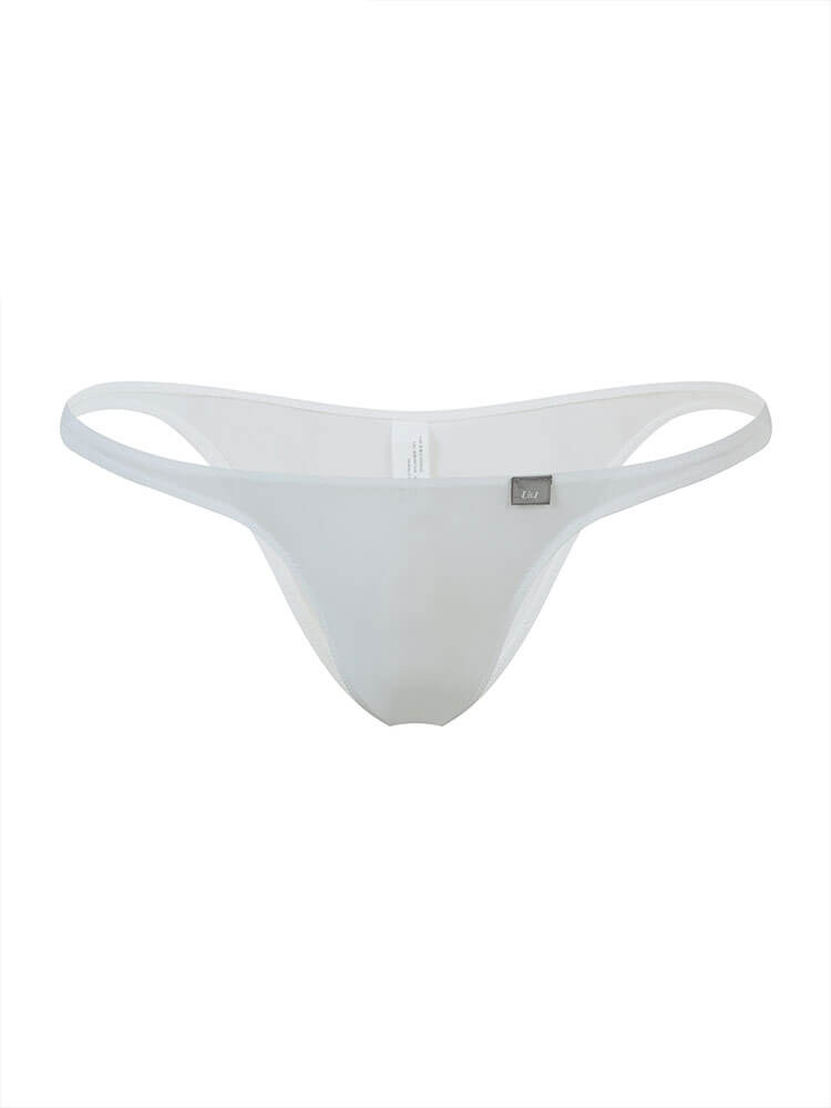 Men's Sexy Low-Rise Semi-Covering Sheer Briefs