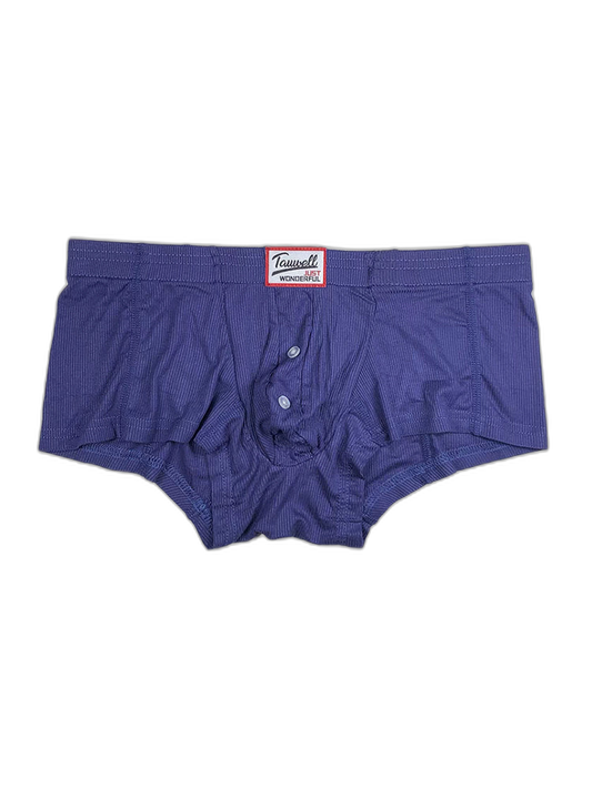 2 Pack Men's Soft Solid Color Simple Comfortable Breathable Trunks