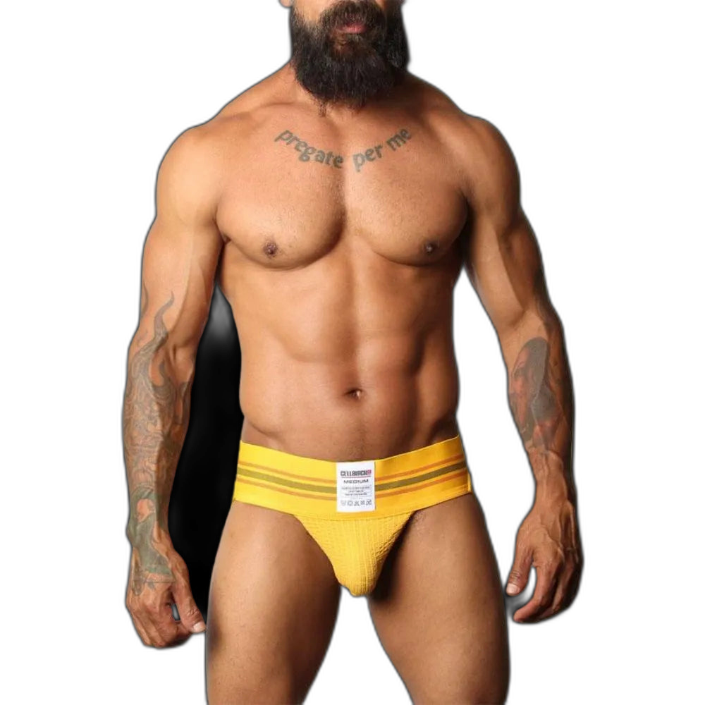 Cell Block 13 TIGHT END Classic Jockstrap | Yellow
