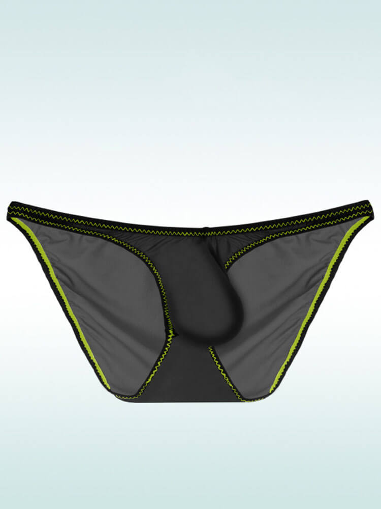 Men's Sexy Ultra-Thin Seamless Ice Silk Briefs