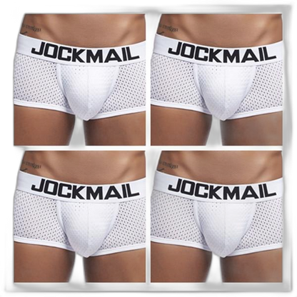 Jockmail Breathable Mesh Boxers (4 Pack)