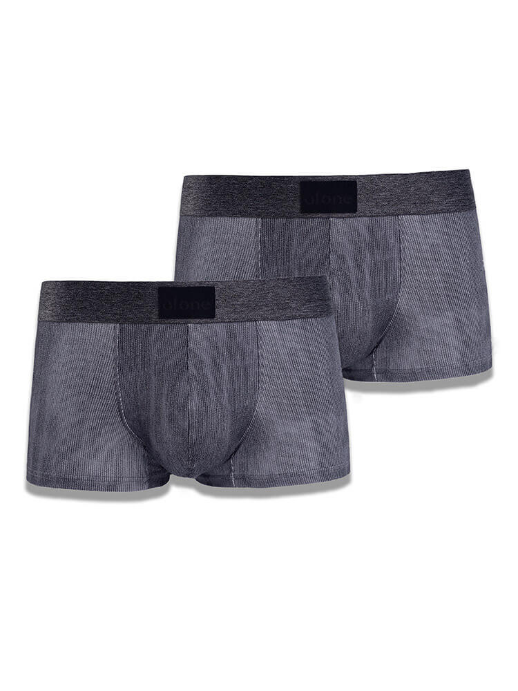 Men's High-Elastic Sports Large Pouch Boxer Briefs