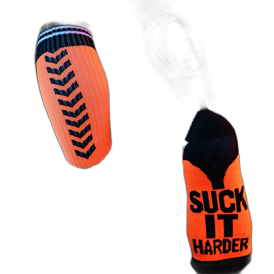 Breedwell Sucker Socks Neon Orange