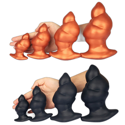 Surge Knight - Silicone Butt Plug for Men - Four Sizes