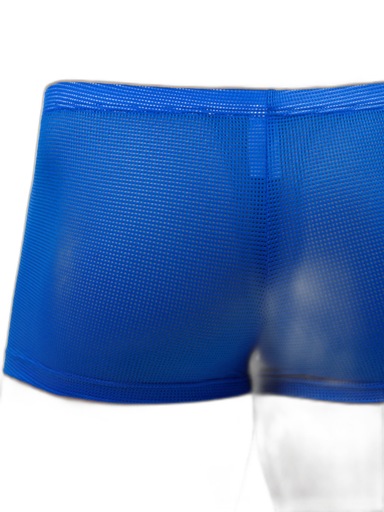Men's Big Pouch U-convex Trunks with Fly