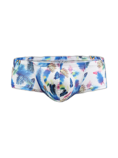 4 Pack Men's U-Pouch Low-Rise Moisture-Wicking Trunks