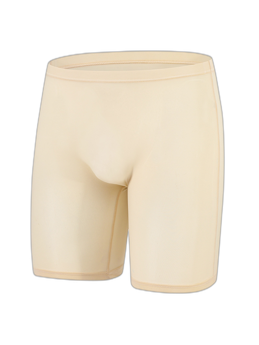 Men's Breathable Silky Seamless Boxer Briefs