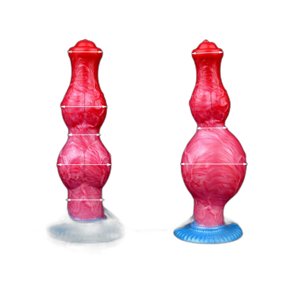 Knox - Inflatable Knot Dildo - Squirting Silicone Dildo