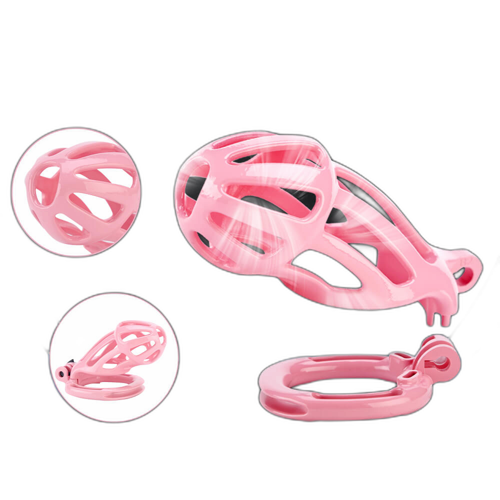 Damian - Chastity Cage With Belt