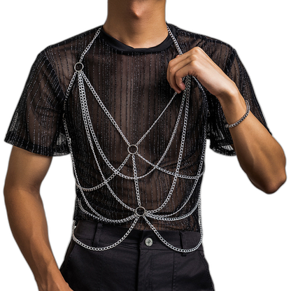 Stainless Steel Chain Body Harness