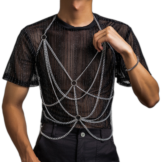Stainless Steel Chain Body Harness