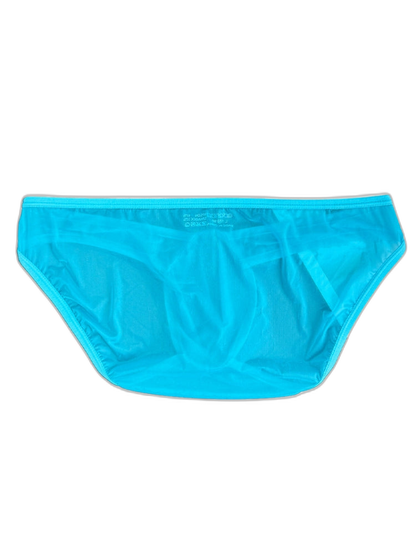 2 Pack Men's Ice Silk Breathable Sexy Low-Rise Anti-Odor Briefs
