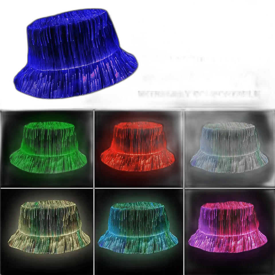 Fibre Optic Bucket Hat