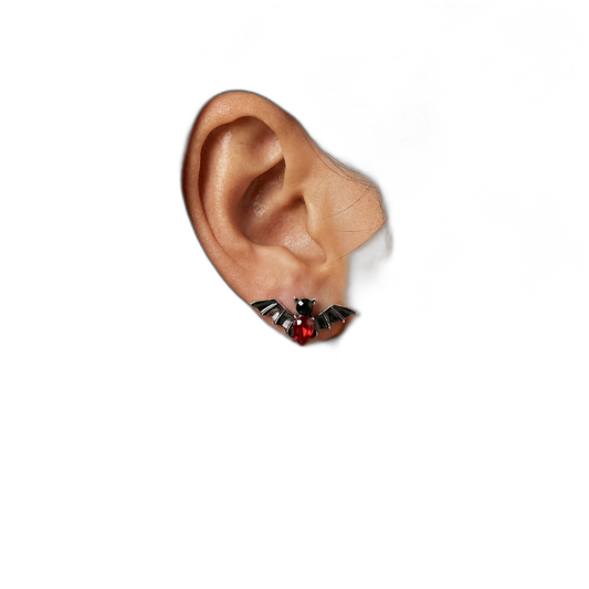 Bat Stud Earrings