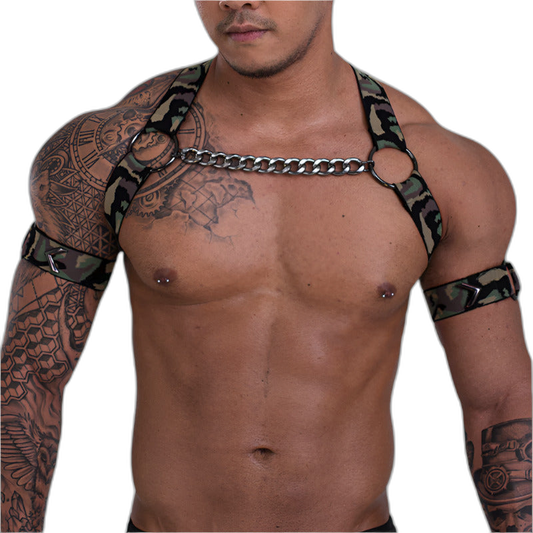 Urban Commando Camo Chain Harness Set