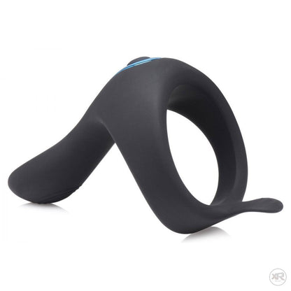 Power Taint 7X Silicone Cock and Ball Ring with Remote
