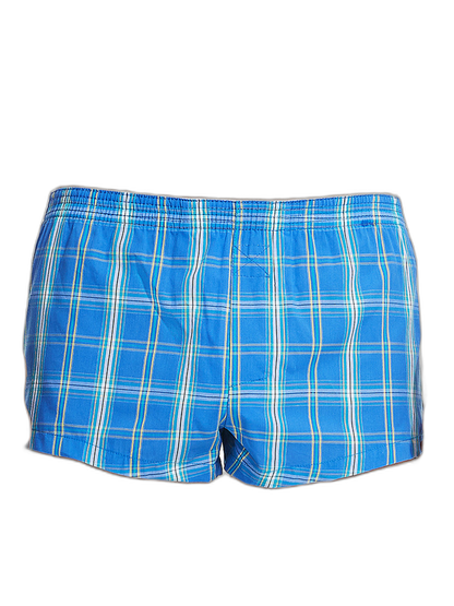Men’s Vent Classic Plaid Cotton Boxers With Fly