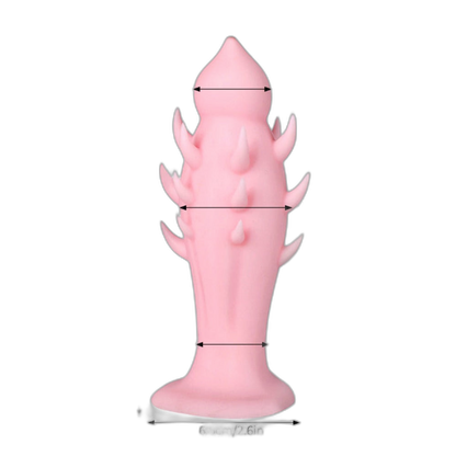 Cactus - Pink Dildo - Spiked Dildo - Female Sex Toys