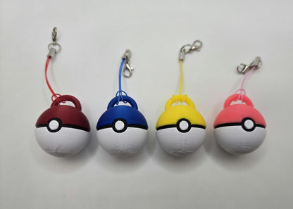 Catch 'Em All! Smart Poké Ball Keychain | NFC Business Card, Contact Exchanger, Content Sharing