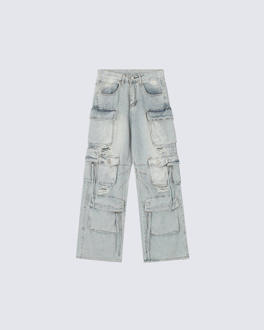 American Street Heavy Duty Ripped Jeans