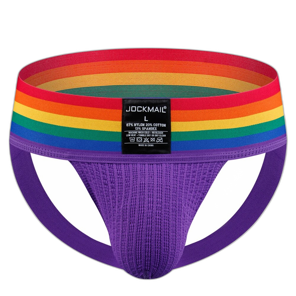 Jockmail Rainbow Pride Jockstrap
