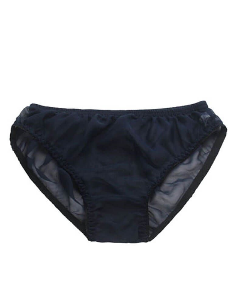 Men's Sexy Breathable Mulberry Silk Mesh Briefs