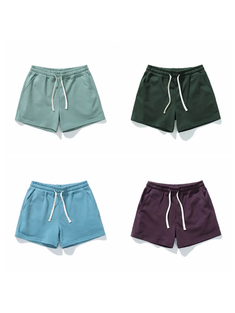 Men's Casual Cotton Drawstring Athletic Short