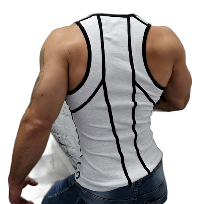 Breedwell Gymnetixxx Tank Heather Grey