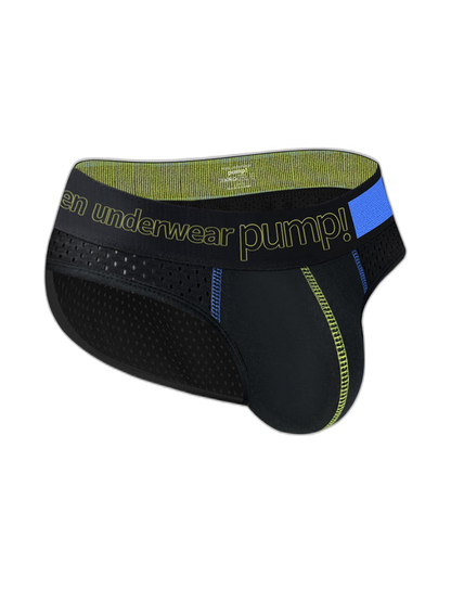 2 Pack Men's Mesh Loose Fit Sport Low-Rise Briefs