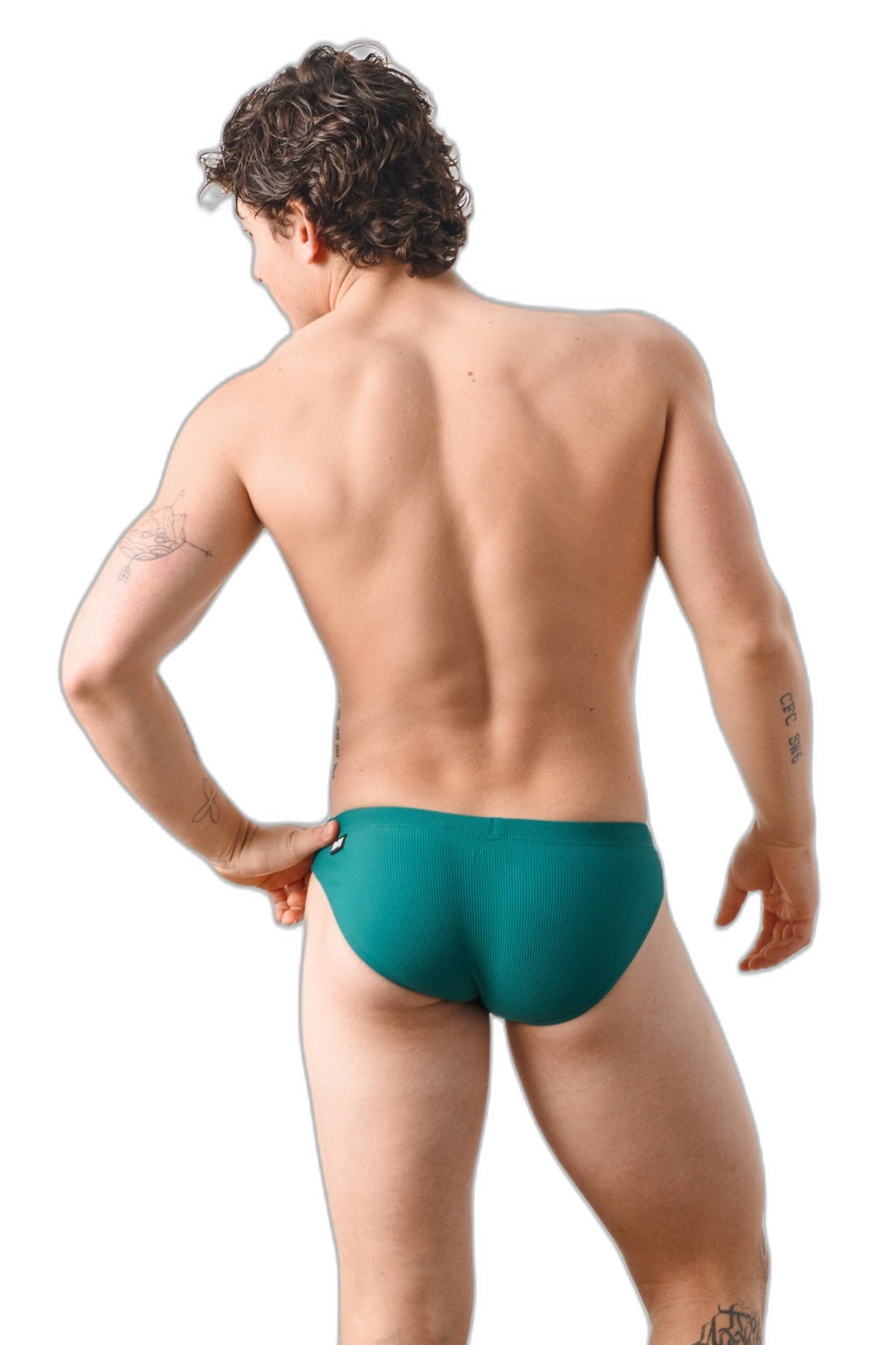 SURGE Swim Briefs - Teal