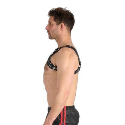 Prowler RED Leather Premium Butch Harness Black