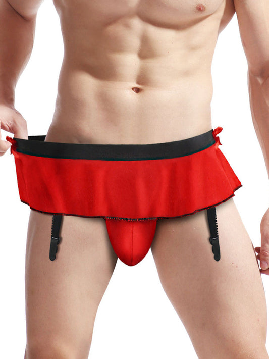 Men's Garter Clip Polyester Jockstraps