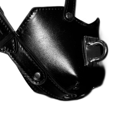 Tumbled Leather Muzzle Harness