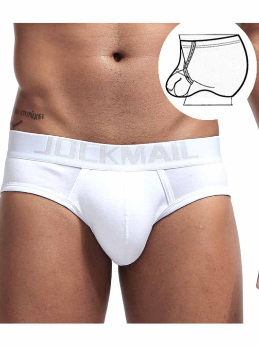 Men's Sexy Cotton Support Contour Pouch Briefs