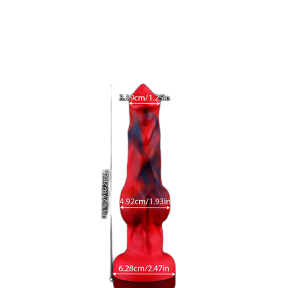 Lukan - Wolf Dildo - Knot Dildo - 5 Sizes