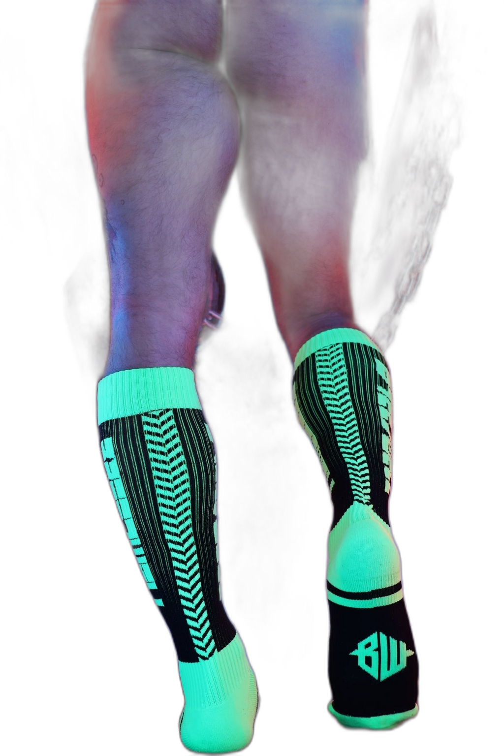 Breedwell Eternity Socks Neon Green