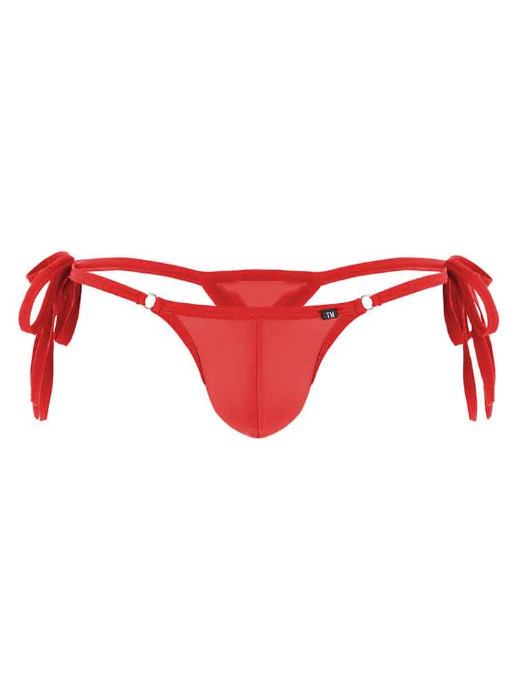 Men's Sexy Adjustable Thin Strap Solid Color Thong