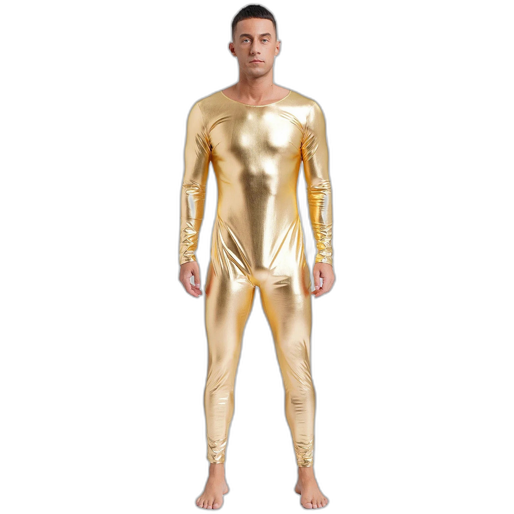 Galactic Vogue Metallic Bodysuit