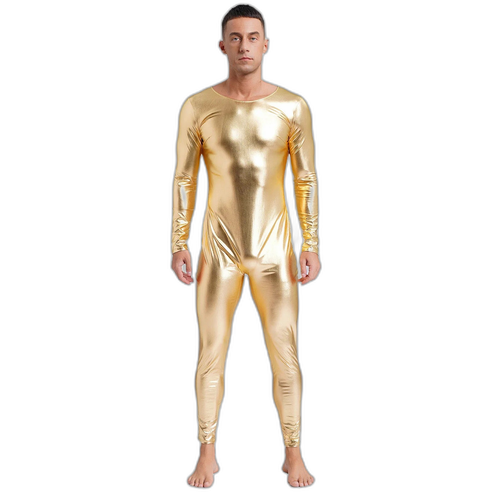 Galactic Vogue Metallic Bodysuit