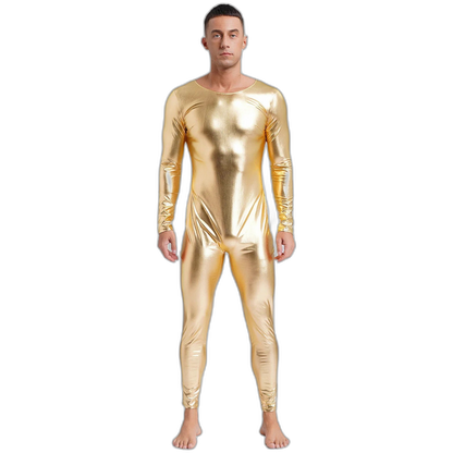 Galactic Vogue Metallic Bodysuit