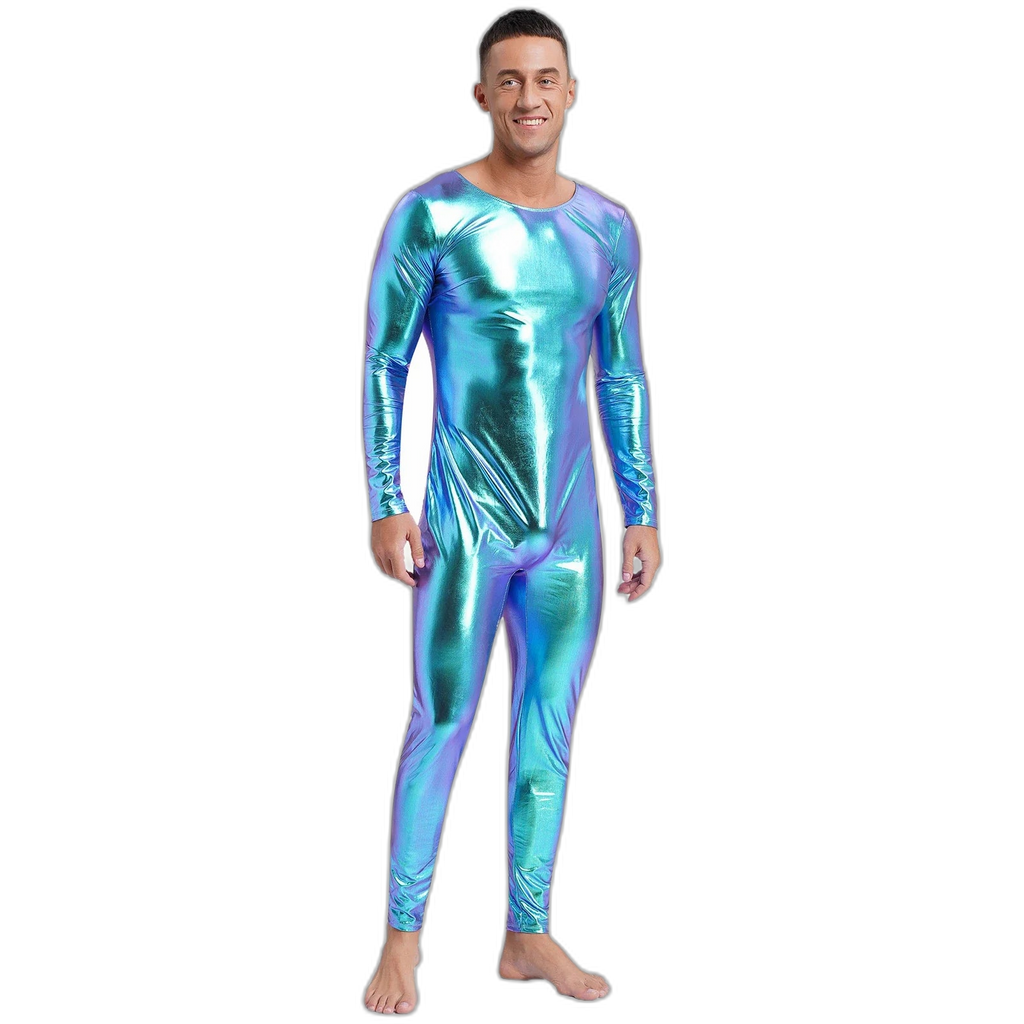 Galactic Vogue Metallic Bodysuit